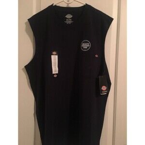 Dickies Men's Muscle T-hirt Tank Top Chest Pocket Choose Size & Color